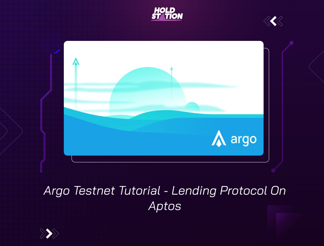 Argo Testnet Tutorial Lending Protocol On Aptos