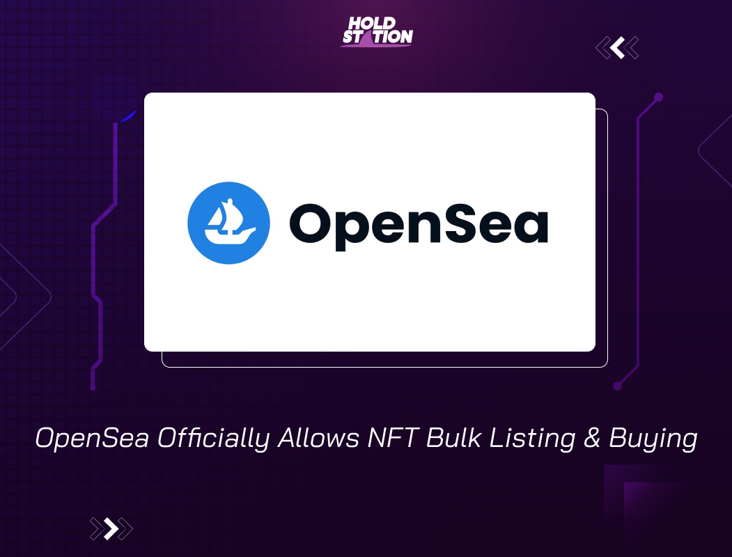 OpenSea NFT Bulk Listing and Buying is now live