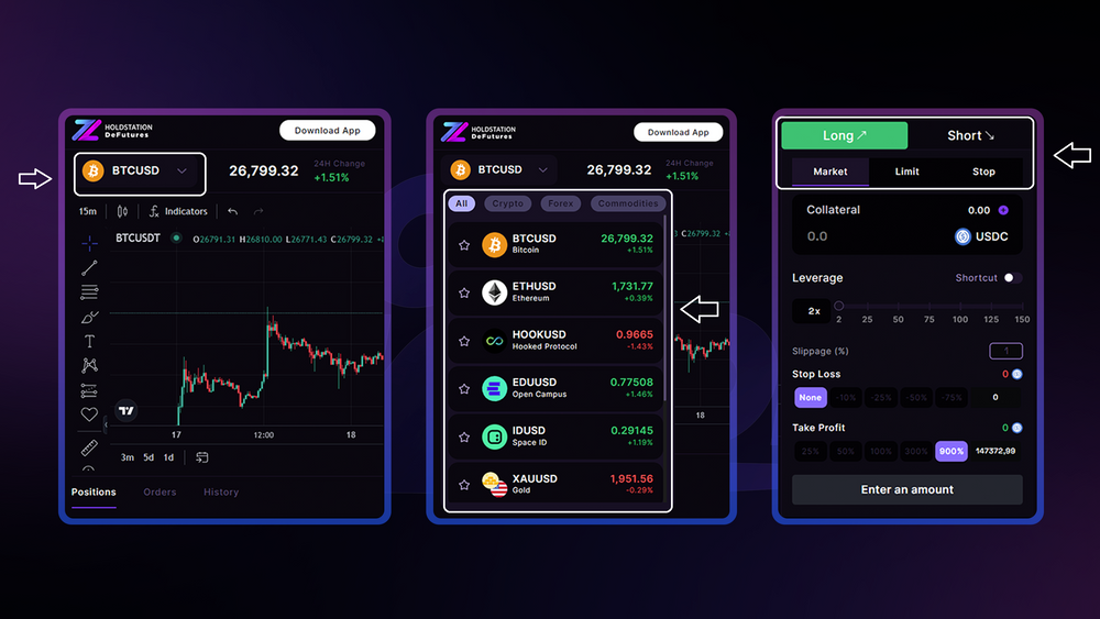 Holdstation Defutures: Trading Guide