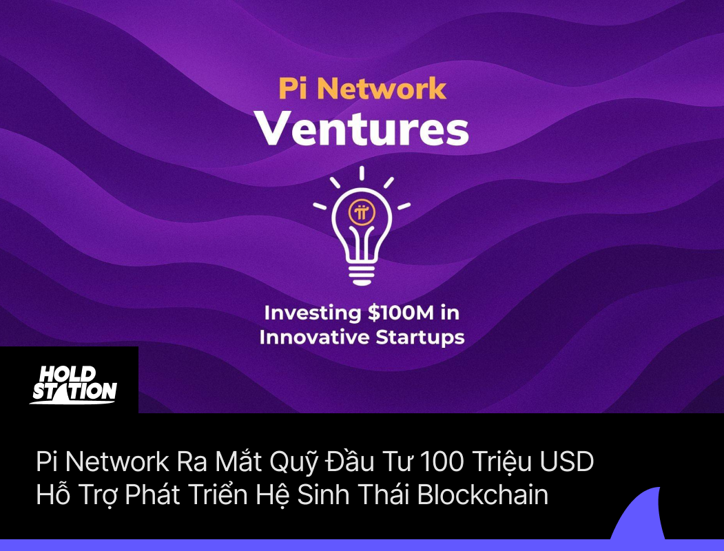 Pi Network Ra Mắt Quỹ Đầu Tư 100 Triệu USD Hỗ Trợ Phát Triển Hệ Sinh Thái Blockchain