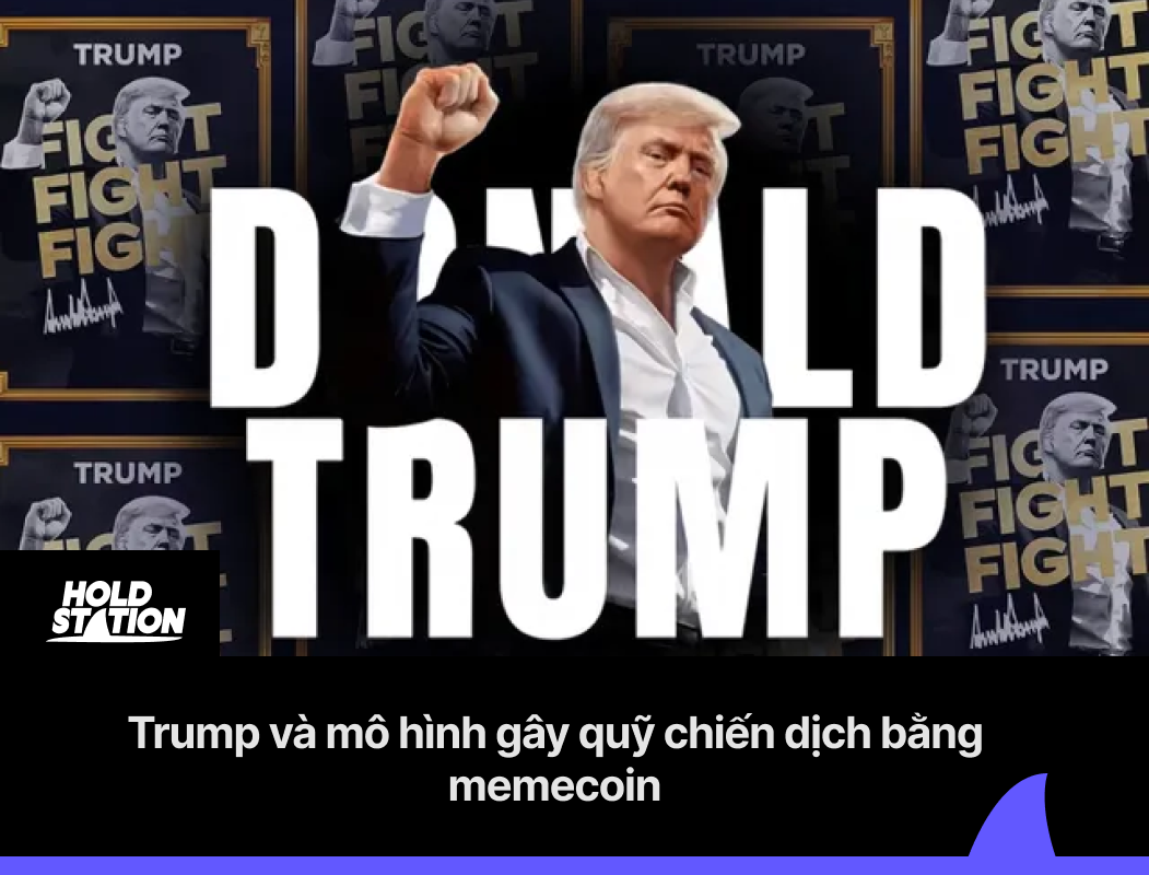 Trump và mô hình gây quỹ chiến dịch bằng memecoin